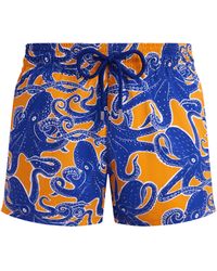 Vilebrequin - Stretch Short Swim Trunks Poulpes - Lyst