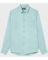Vilebrequin - Linen Shirt Solid - Lyst