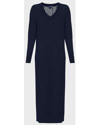 Vilebrequin - Crochet T-Shirt Dress Solid - Lyst