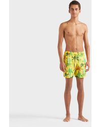 Vilebrequin - Ultra-light And Packable Swim Shorts Palms Offset - Lyst