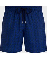 Vilebrequin - Ultra-Light And Packable Swim Shorts Turtles Net - Lyst