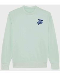 Vilebrequin - Crewneck Organic Cotton Sweatshirt Turtle - Lyst