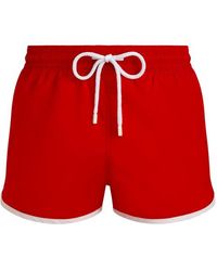 Vilebrequin - Pantaloncini Mare Uomo Ultraleggeri Tinta Vbq Line - Lyst