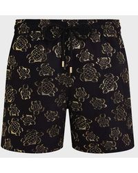 Vilebrequin - Swim Shorts Ronde Des Tortues Jacquard - Lyst