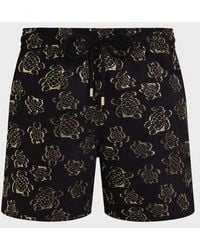 Vilebrequin - Swim Shorts Ronde Des Tortues Jacquard - Lyst