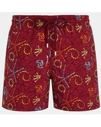 Vilebrequin - Swim Shorts Embroidered Noumea Sea - Lyst