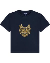 Vilebrequin - T-Shirt En Coton Garçon Brodé The Year Of The Dragon - Lyst