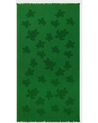 Vilebrequin - Beach Cotton Towel Turtles Jacquard - Lyst
