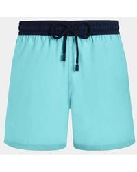 Vilebrequin - Ultrafine Wool Swim Shorts Super 120's - Lyst