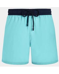 Vilebrequin - Ultrafine Wool Swim Shorts Super 120's - Lyst