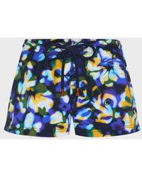Vilebrequin - Stretch Swim Shorts Frangipanier Trouble - Lyst