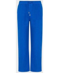 Vilebrequin - Linen Pants Solid - Lyst
