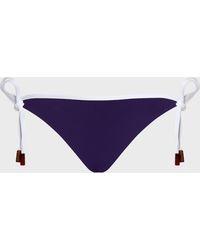 Vilebrequin - Side Tie Bikini Bottom Solid - Lyst