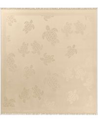 Vilebrequin - Wool And Silk Scarf Ronde Des Tortues - Lyst