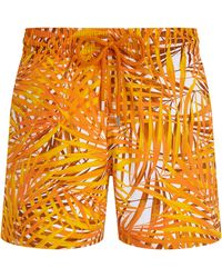 Vilebrequin - Kurze Palm Leaves Stretch-badeshorts Für Herren - Lyst