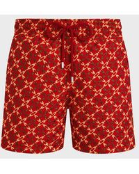Vilebrequin - Swim Shorts Embroidered Homard Pixel - Lyst