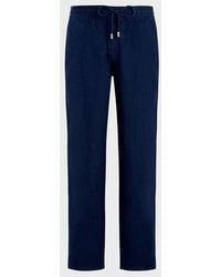 Vilebrequin - Linen Pants Solid - Lyst