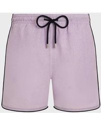 Vilebrequin - Linen Swim Shorts Solid - Lyst