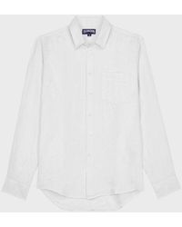 Vilebrequin - Chemise En Lin Homme Unie - Lyst