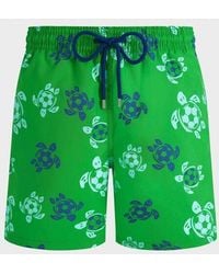 Vilebrequin - Swim Shorts Soccer Turtles - Lyst