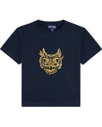 Vilebrequin - The Year Of The Dragon T-shirt Mit Stickerei Aus Baumwolle Für Jungen - Lyst