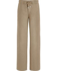 Vilebrequin - Linen Pants Solid - Lyst