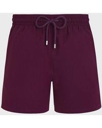 Vilebrequin - Micro-Perforated Ultra-Light And Packable Swim Shorts Solid - Lyst