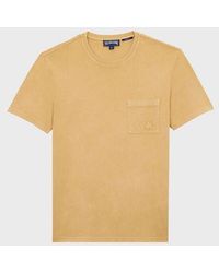 Vilebrequin - Solid Organic Cotton T-Shirt Natural Colors - Lyst
