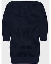 Vilebrequin - Crochet Sweater Solid - Pullover - Linh - Blue - Size Xs - Lyst