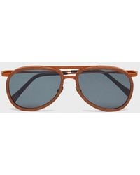 Vilebrequin - Wood Sunglasses Solid - Lyst