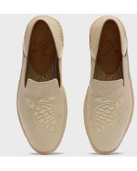 Vilebrequin - Canvas Boat Shoes Solid - Shoes - Clive - Beige - Size 41 - Lyst