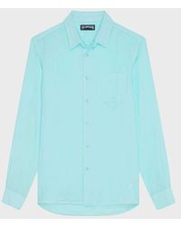 Vilebrequin - Linen Shirt Solid - Lyst