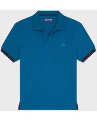 Vilebrequin - Cotton Pique Polo Shirt Solid - Lyst