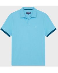 Vilebrequin - Organic Cotton Pique Polo Shirt Solid - Lyst