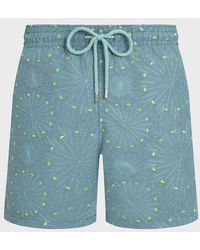 Vilebrequin - Embroidered Swim Shorts Mosaic Urchin - Lyst
