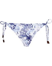 Vilebrequin - Side Tie Bikini Bottom Riviera - Lyst
