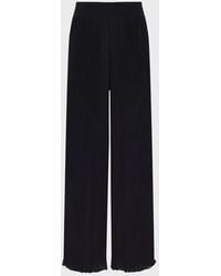 Vilebrequin - Tulle Wide-Leg Pants Solid - Lyst