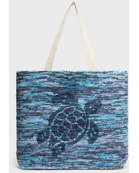 Vilebrequin - Large Canvas Beach Bag - Lyst