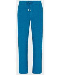 Vilebrequin - Linen Pants Regular Fit Solid - Lyst