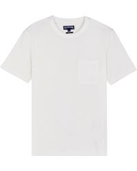 Vilebrequin - Einfarbiges T-shirt Aus Bio-baumwolle Für Herren - Lyst