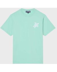 Vilebrequin - Organic Cotton T-Shirt Big Turtle Embroidery - Lyst