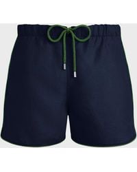 Vilebrequin - Linen Swim Shorts Solid - Lyst