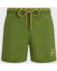 Vilebrequin - Swim Shorts Bicolor Micro Ronde Des Tortues - Lyst