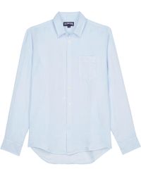 Vilebrequin - Linen Shirt Solid - Lyst