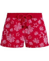 Vilebrequin - Swim Shorts Flocked Turtles Heart - Lyst