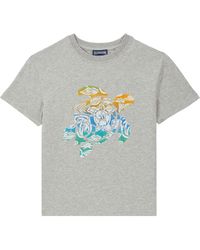 Vilebrequin - Tahiti Turtles T-shirt Aus Bio-baumwolle Für Jungen - Lyst