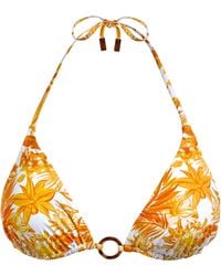 Vilebrequin - Triangle Bikini Top Tahiti Flowers - Lyst