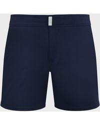 Vilebrequin - Flat Belt Stretch Swim Trunk Solid - Lyst