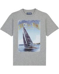 Vilebrequin - Blue Sailing Boat Baumwoll-t-shirt Für Herren - Lyst