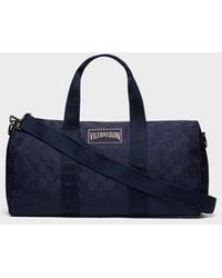 Vilebrequin - Sac De Voyage 48H Turtle Monogram Jacquard - Lyst